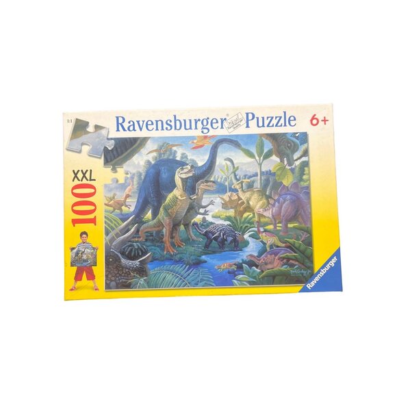 Ravensburger XXL 100 Piece Dinosaur Puzzle For Kids Ages 6+ 10ths 7407 - Picture 1 of 5